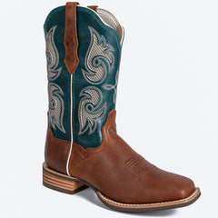Women's Embroidered Evergreen Cowgirl Boots