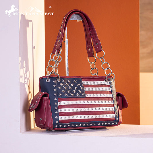 Montana West American Pride Concealed Carry Collection Satchel