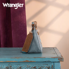 Wrangler Aztec Embroidered Crossbody Bag