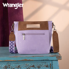 Wrangler Aztec Embroidered Crossbody Bag