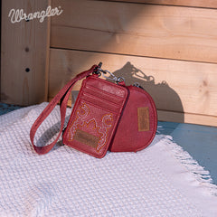 Wrangler Boot Scroll Pouch Wristlet
