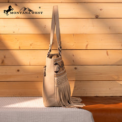 Montana West Tooled Collection Concealed Carry Tote