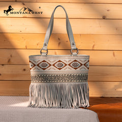 Montana West Tooled Collection Concealed Carry Tote