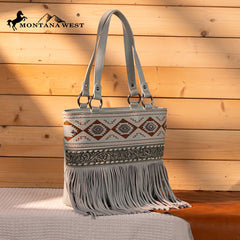 Montana West Tooled Collection Concealed Carry Tote