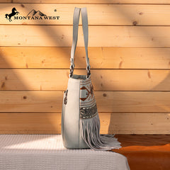 Montana West Tooled Collection Concealed Carry Tote