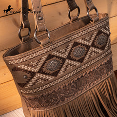 Montana West Tooled Collection Concealed Carry Tote