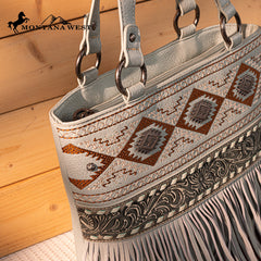Montana West Tooled Collection Concealed Carry Tote