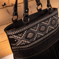 Montana West Tooled Collection Concealed Carry Tote