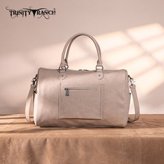 Trinity Ranch Tooled Weekender Bag
