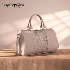 Trinity Ranch Tooled Weekender Bag