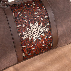 Trinity Ranch Tooled Weekender Bag