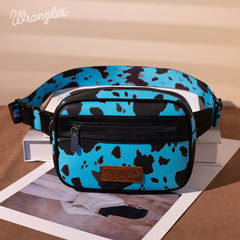 Wrangler Cow Print Belt Bag/Fanny Pack