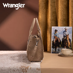 Wrangler Tooled Aztec Pattern Print Concealed Carry Tote Bag