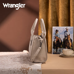 Wrangler Tooled Aztec Pattern Print Concealed Carry Tote Bag