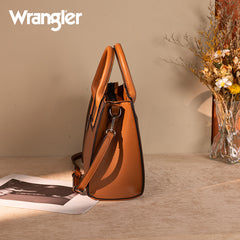 Wrangler Whipstitch Crossbody Tote Bag