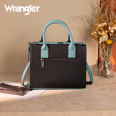 Wrangler Whipstitch Crossbody Tote Bag