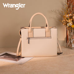 Wrangler Whipstitch Crossbody Tote Bag