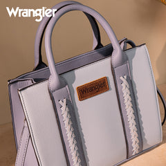 Wrangler Whipstitch Crossbody Tote Bag