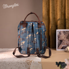 Wrangler Cowboy Print Diaper Bag