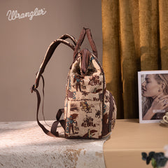 Wrangler Cowboy Print Diaper Bag
