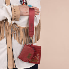 Wrangler Boot Scroll Pouch Wristlet