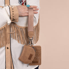 Wrangler Boot Scroll Pouch Wristlet