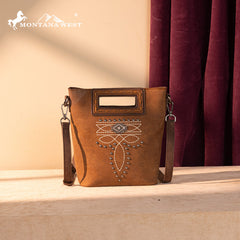 Montana West Diamond Cross Stitch Crossbody Bag