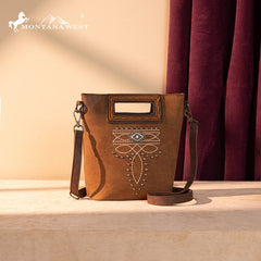 Montana West Diamond Cross Stitch Crossbody Bag
