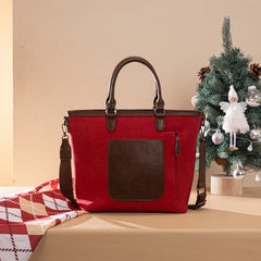 Montana West Christmas Tote Bag – Santa’s Sleigh Edition (Gift Wrapped)