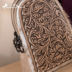 Montana West Tooled Concealed Carry Sling Bag