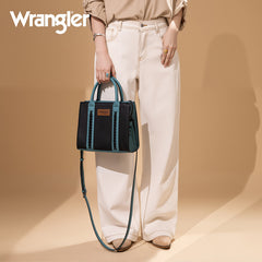 Wrangler Whipstitch Crossbody Tote Bag
