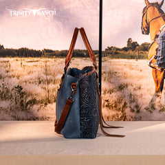 Trinity Ranch Concho Collection Tote/Crossbody