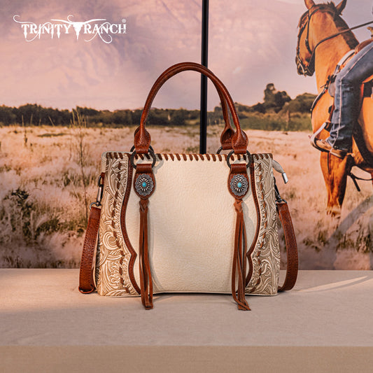 Trinity Ranch Concho Collection Tote/Crossbody