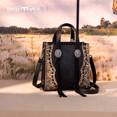 Trinity Ranch Concho Collection Mini Tote/Crossbody