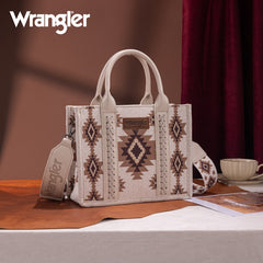 Wrangler Aztec Pattern Dual Sided Print Tote