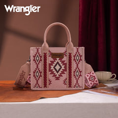 Wrangler Aztec Pattern Dual Sided Print Tote