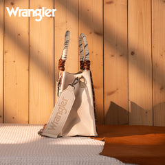 Wrangler Southwestern Print Rope Tote Bag