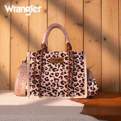 Wrangler Southwestern Print Rope Tote Bag