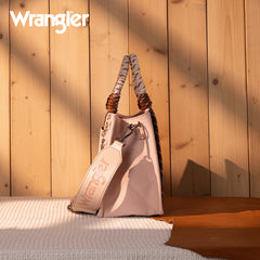 Wrangler Southwestern Print Rope Tote Bag