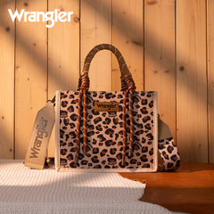 Wrangler Southwestern Print Rope Tote Bag
