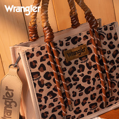 Wrangler Southwestern Print Rope Tote Bag