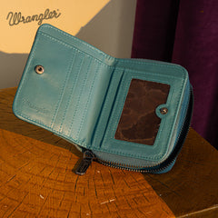 Wrangler Western Tooled Bi-Fold Wallet