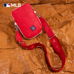 MLB Philadelphia Phillies Crossbody Bag-Red