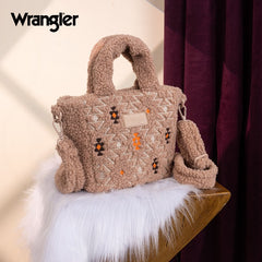 Wrangler Sherpa Aztec Sherpa Small Tote Bag