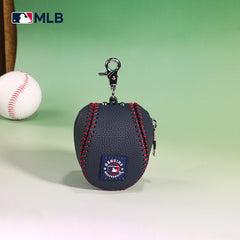 MLB Baseball Team Portable Wallet Keychain Case