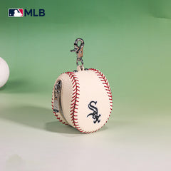 MLB Baseball Team Portable Wallet Keychain Case