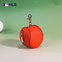 MLB Baseball Team Portable Wallet Keychain Case