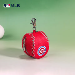 MLB Baseball Team Portable Wallet Keychain Case