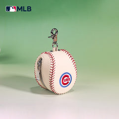 MLB Baseball Team Portable Wallet Keychain Case