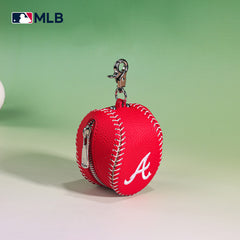 MLB Baseball Team Portable Wallet Keychain Case